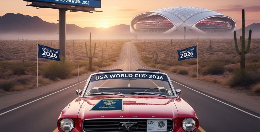 Drive in USA World Cup 2026 with IDP