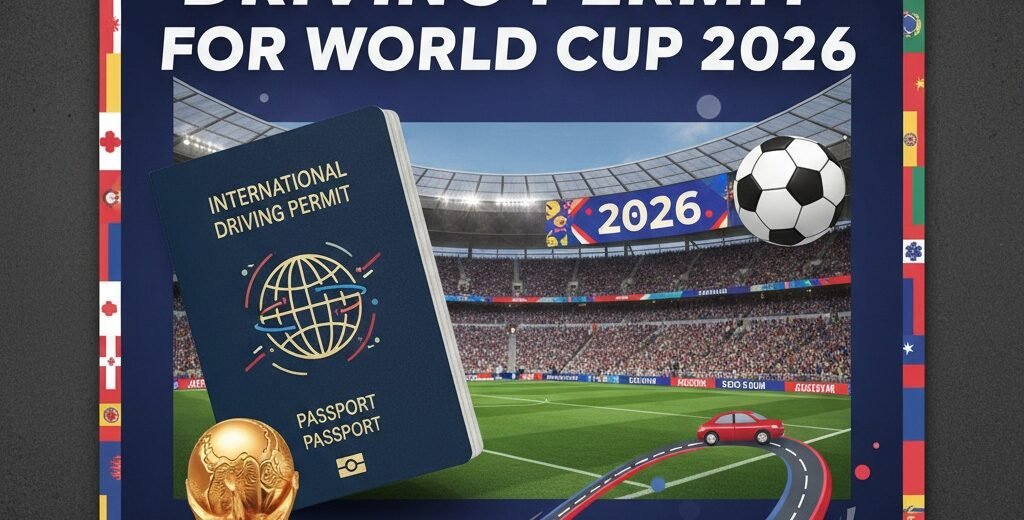 Get your international driving permit for World Cup 2026