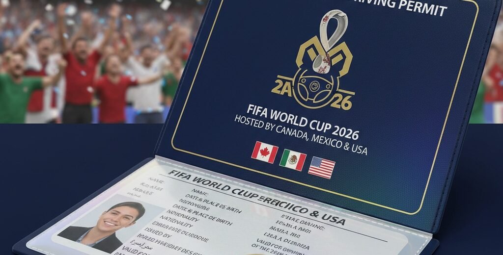 International driving permit World Cup 2026